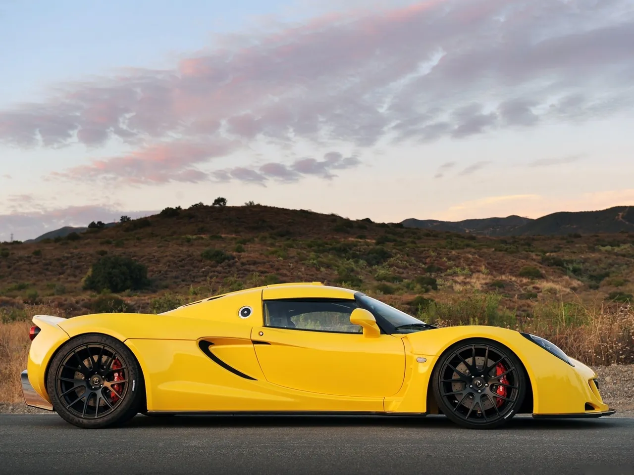 Hennessey Venom GT (2011) – boční profil