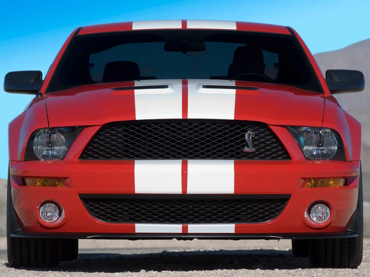 Ford Mustang Shelby GT500 (2007) – zepředu