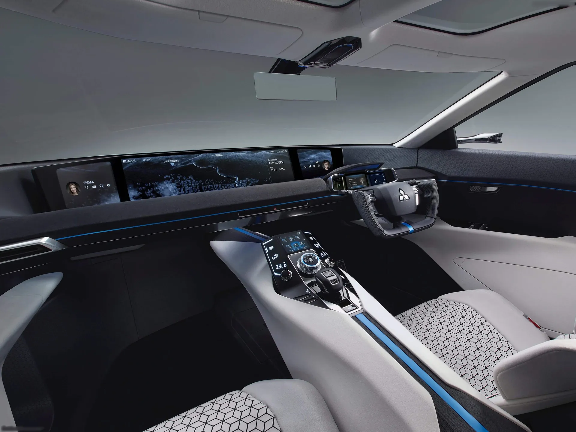 Mitsubishi e-Evolution Concept (2017) – interiér