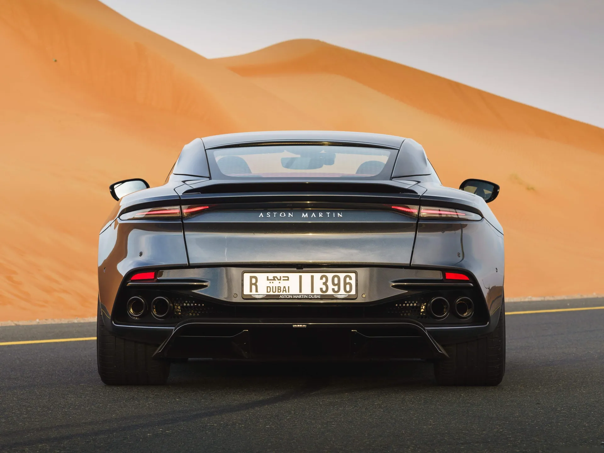 Aston Martin DBS Superleggera Xenon Grey (2019) - Rear