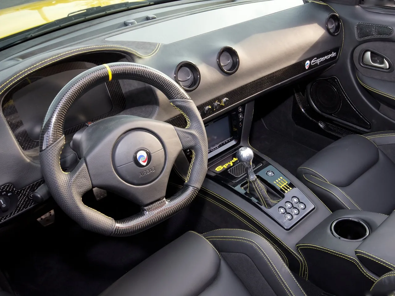 Panoz Esperante Spyder GT (2015) – interiér