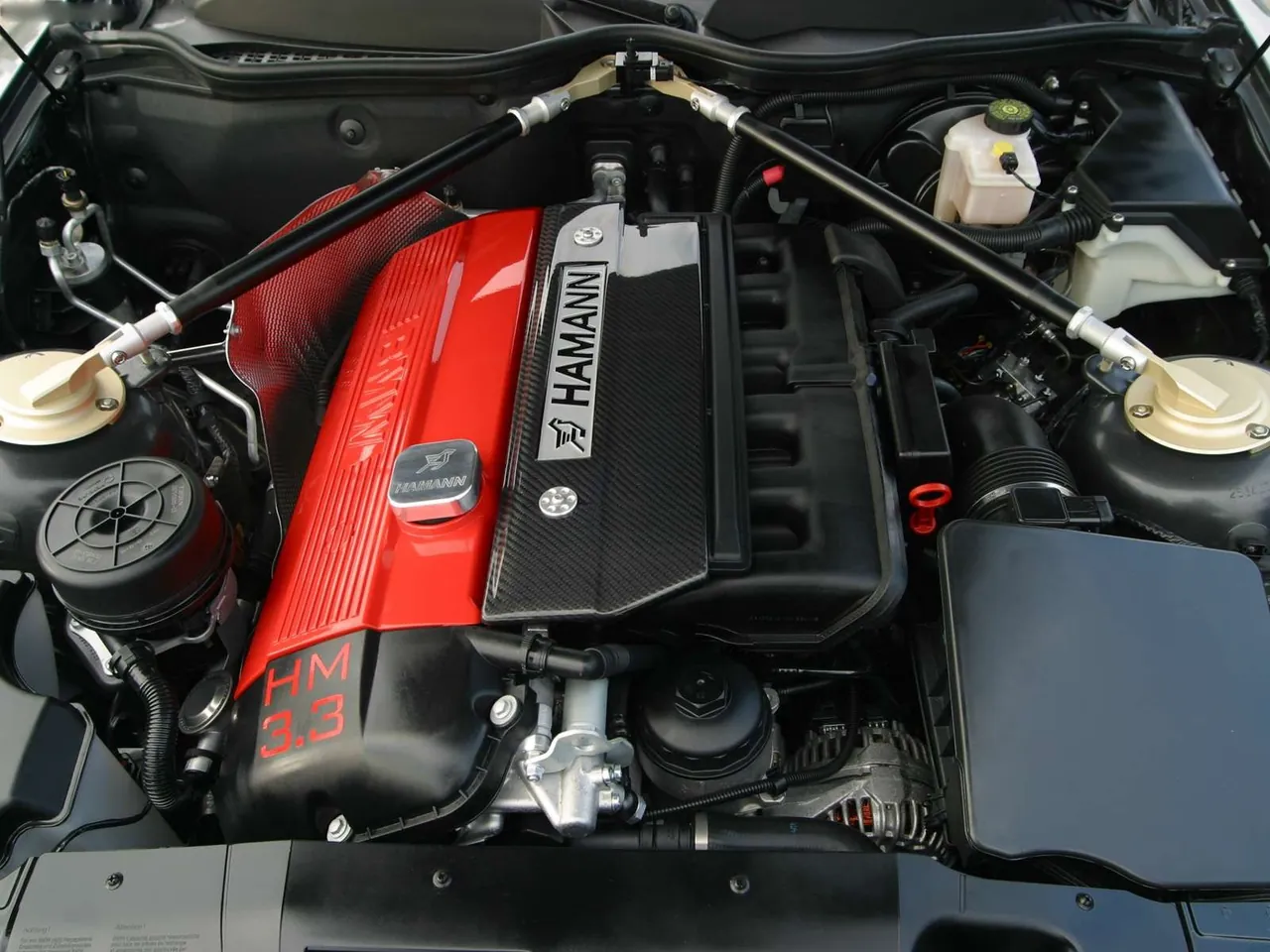 Hamann BMW Z4 (2004) – motorový prostor