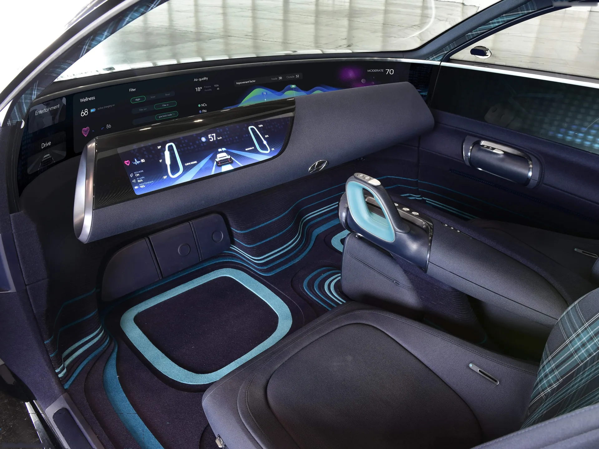 Hyundai Prophecy Concept (2020) – interiér