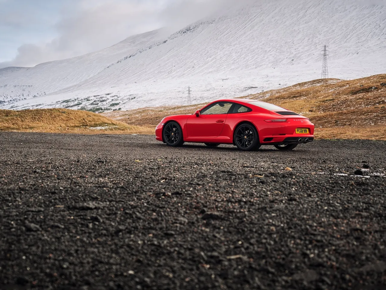 Porsche 911 Carrera (2016) – zadní tříčtvrteční pohled