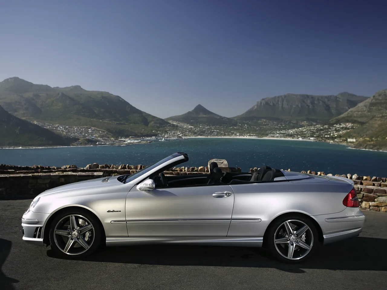 Mercedes-Benz CLK 63 AMG Cabriolet (2006) - Side Profile