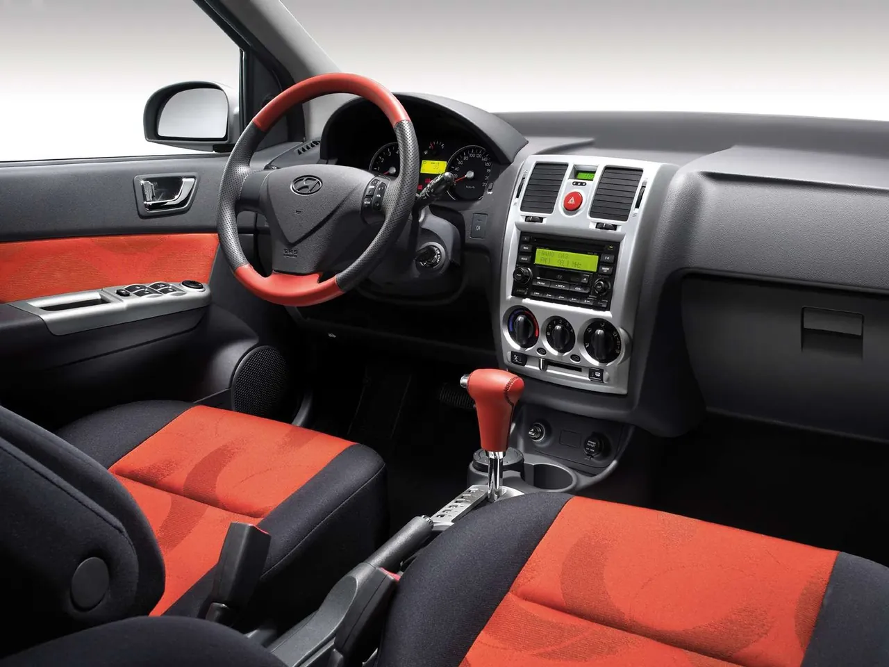 Hyundai Getz (2006) – interiér