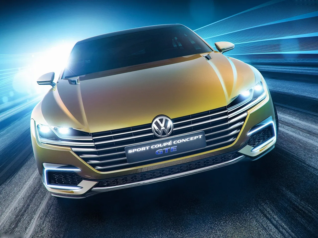 Volkswagen Sport Coupe GTE Concept (2015) – zepředu