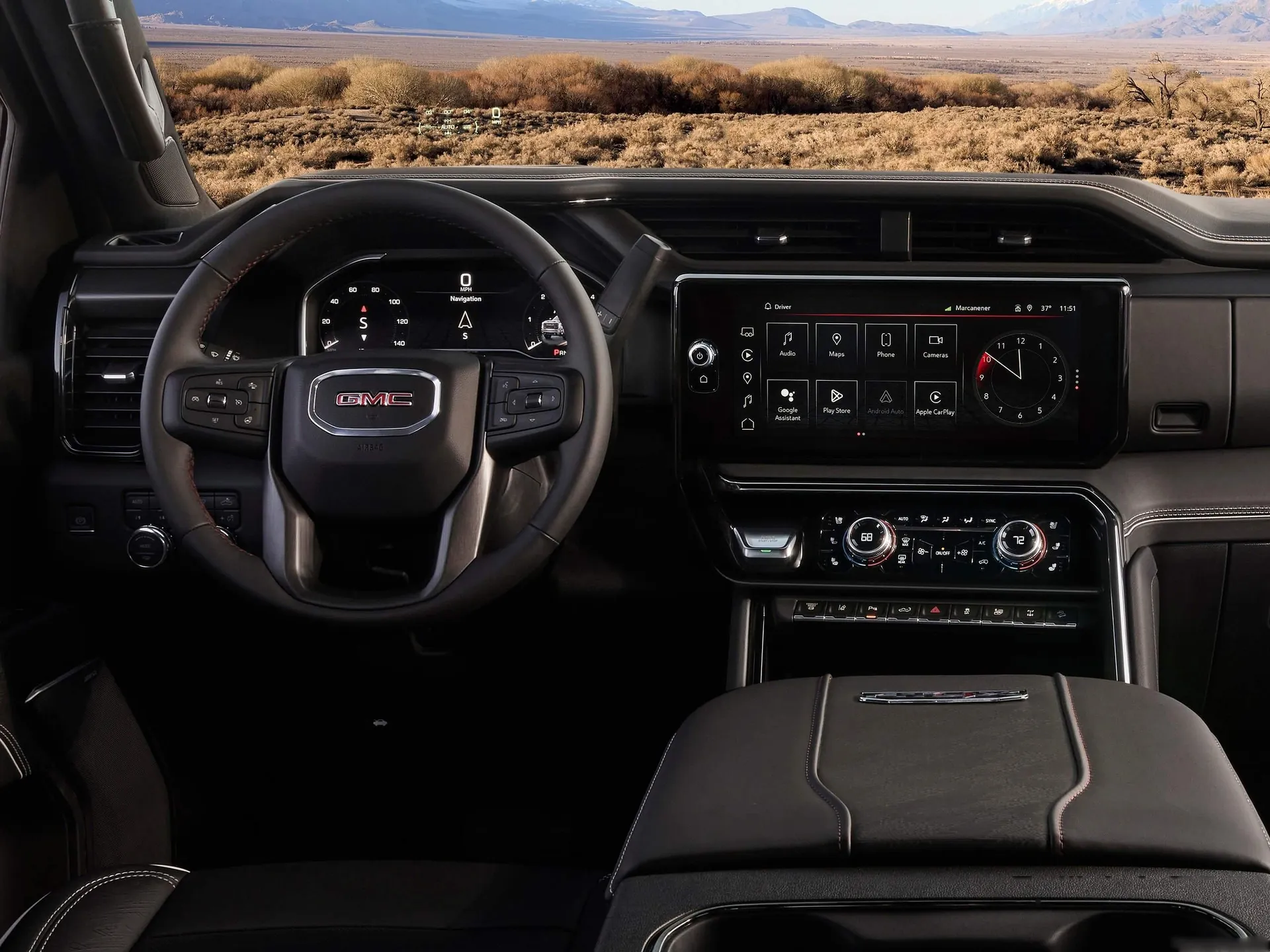 GMC Sierra HD AT4X (2024) – interiér