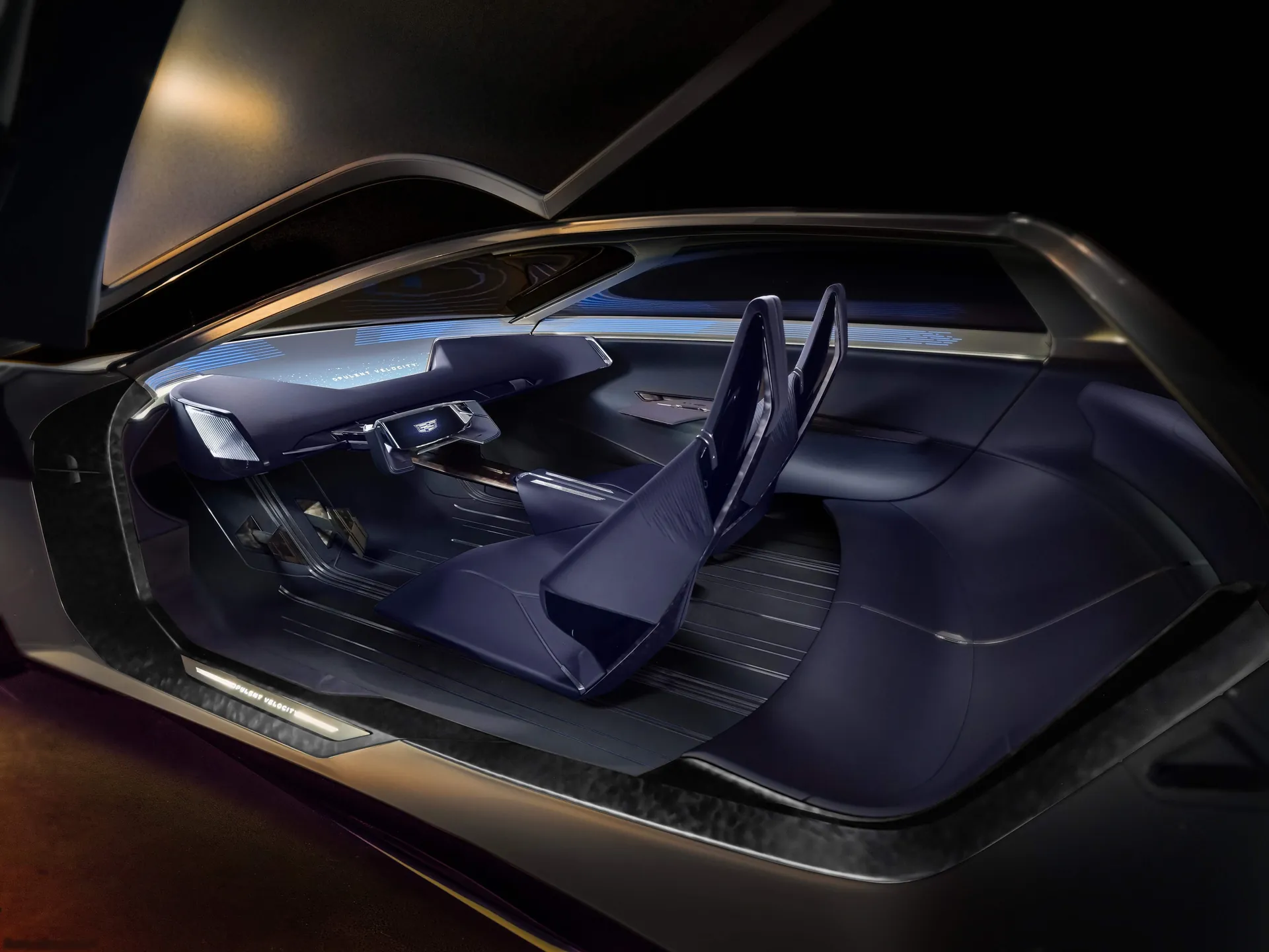 Cadillac Opulent Velocity Concept (2024) – interiér