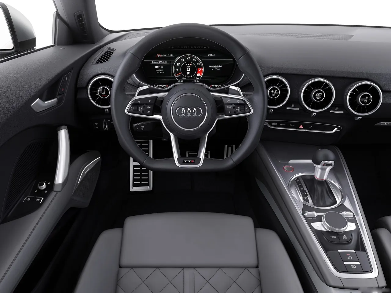 Audi TTS Coupe (2015) – interiér