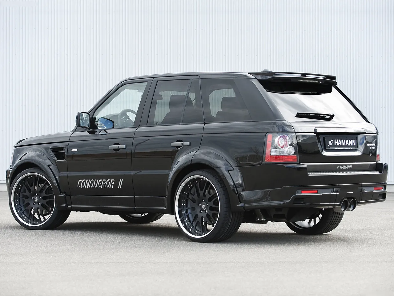 Hamann Conqueror II (2010) – zadní tříčtvrteční pohled