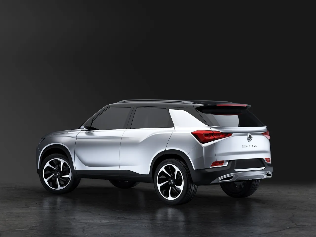 SsangYong SIV-2 Concept (2016) – zadní tříčtvrteční pohled