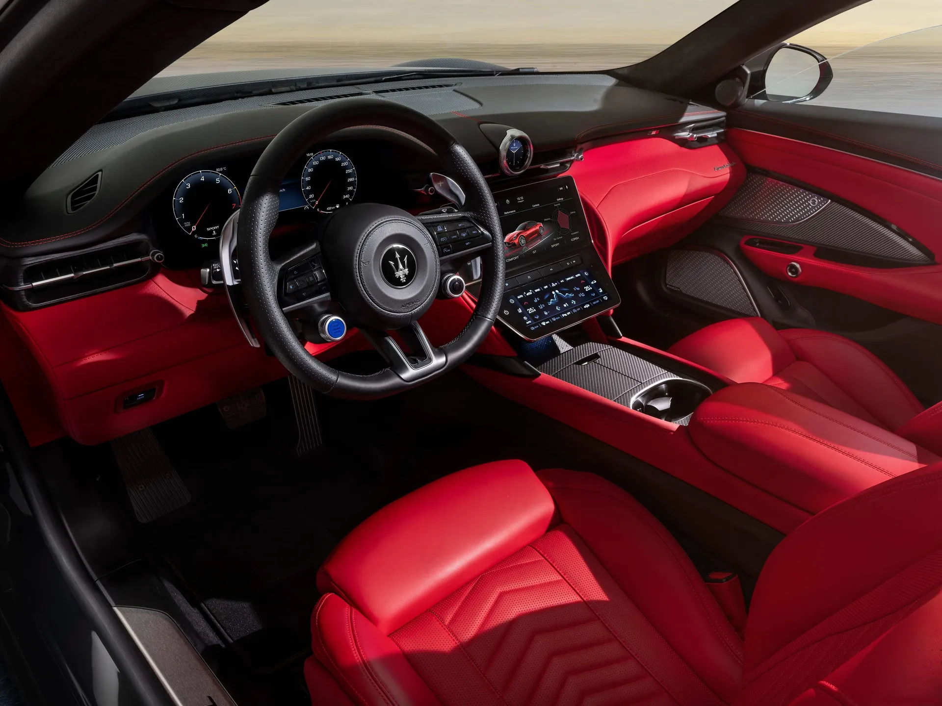 Maserati GranCabrio Trofeo (2025) – interiér