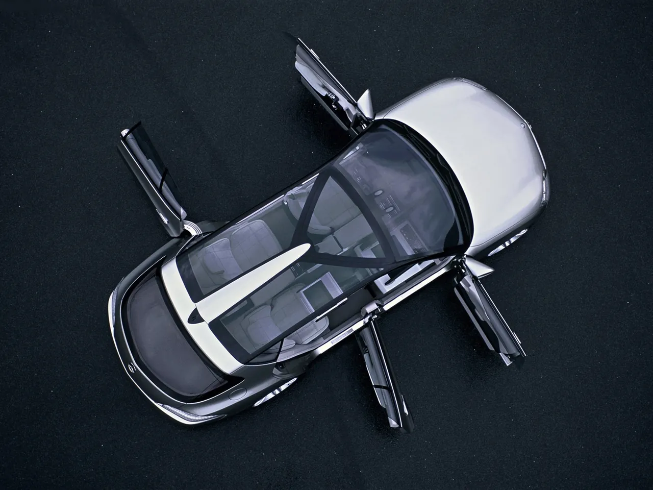 Mercedes-Benz F 500 Concept (2003) - Top view