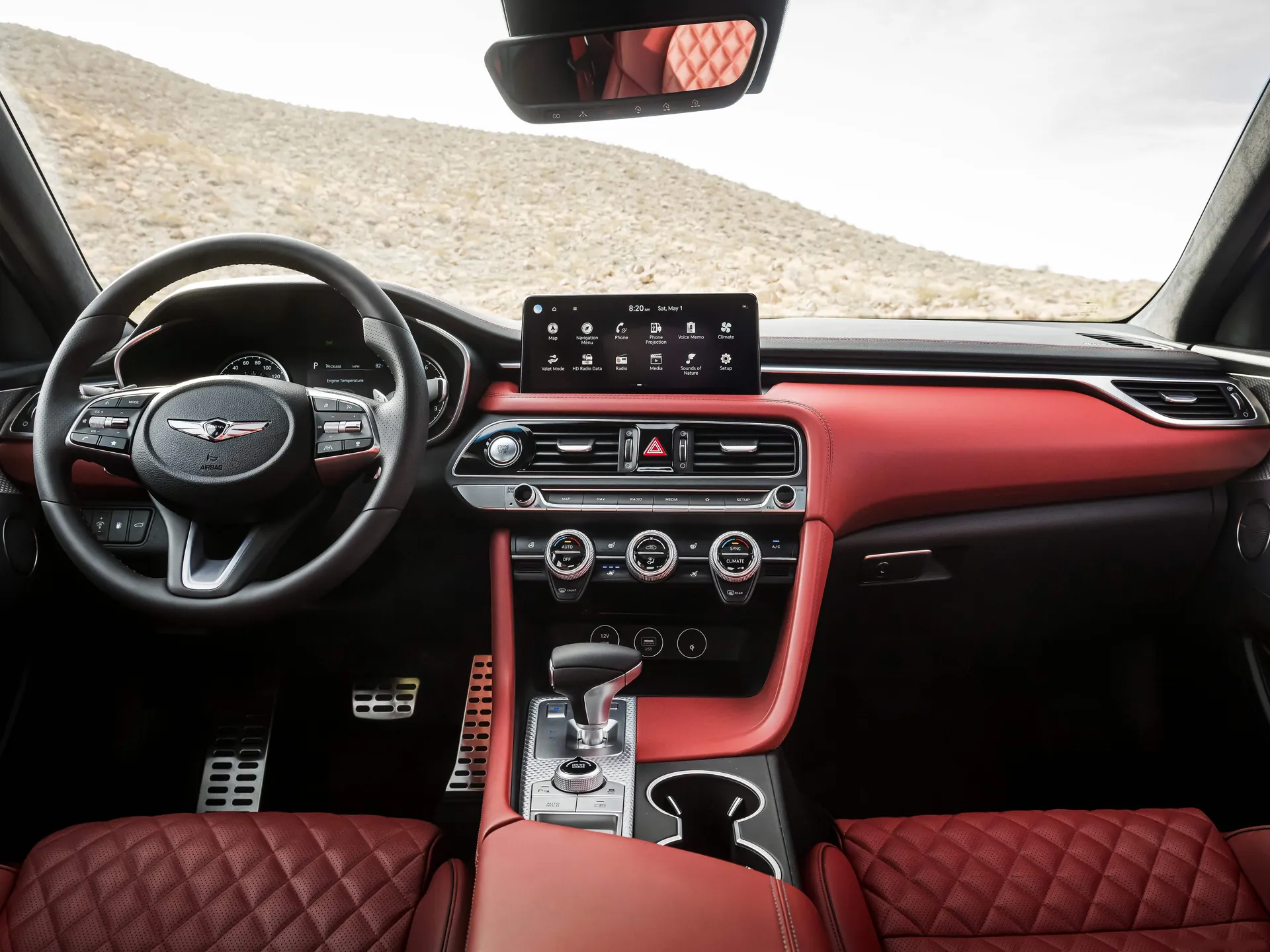 Genesis G70 (2022) – interiér
