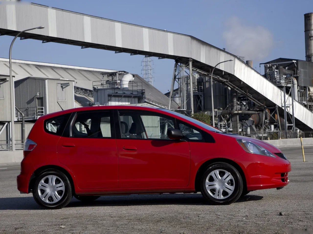 Honda Fit (2009) – boční profil