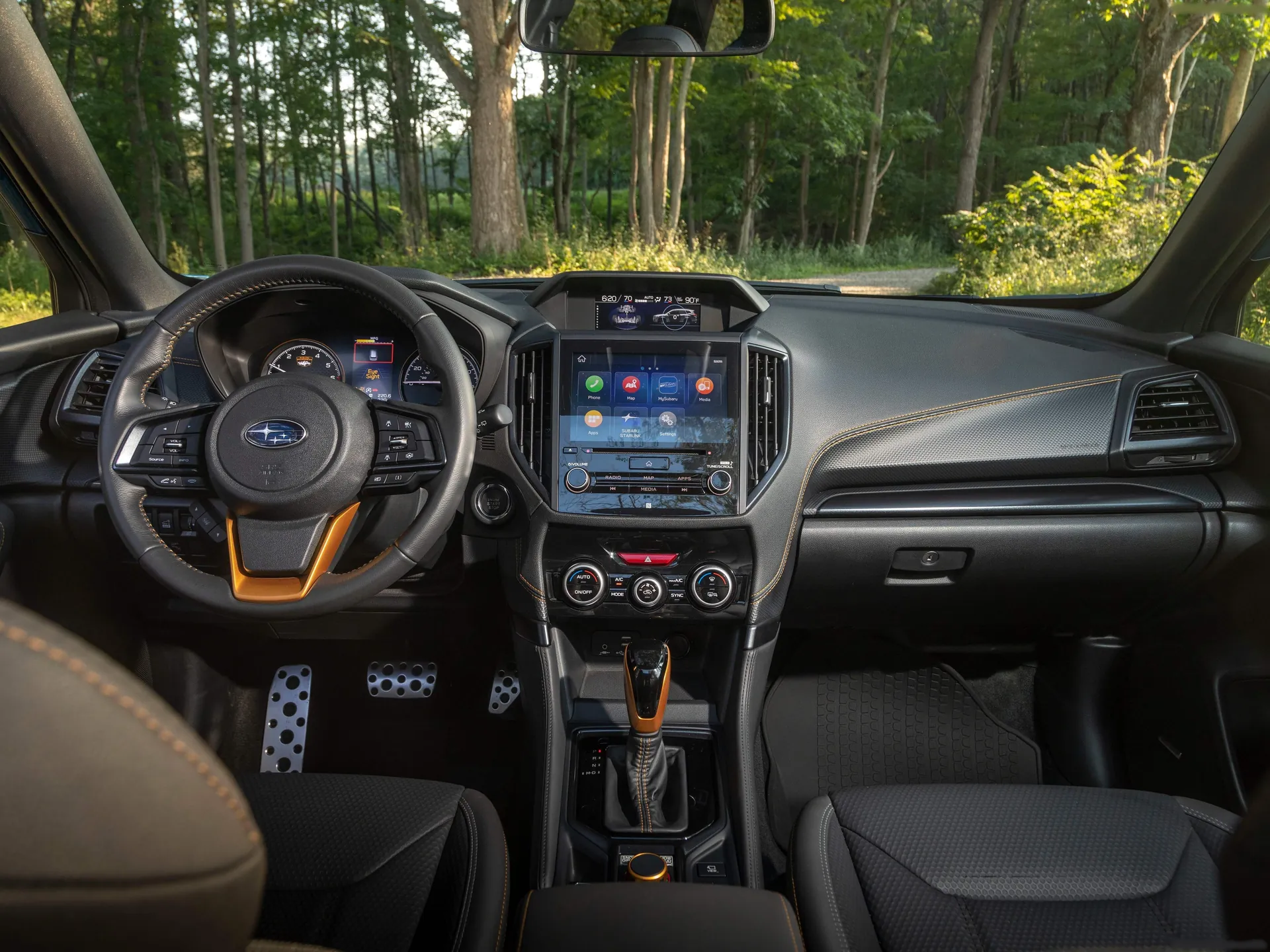 Subaru Forester Wilderness (2022) – interiér