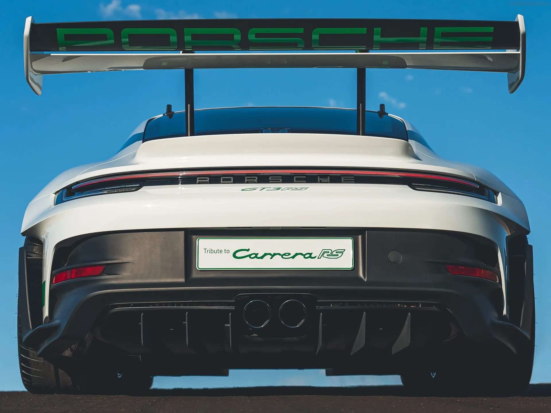 Porsche 911 GT3 RS Carrera RS 2.7 Tribute (2023) – zezadu