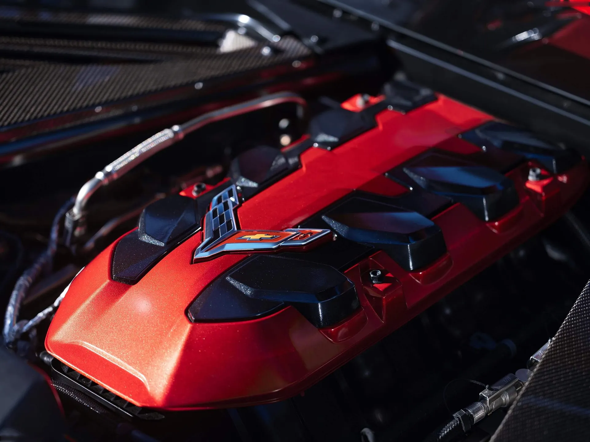 Chevrolet Corvette Grand Sport (2027) – motorový prostor