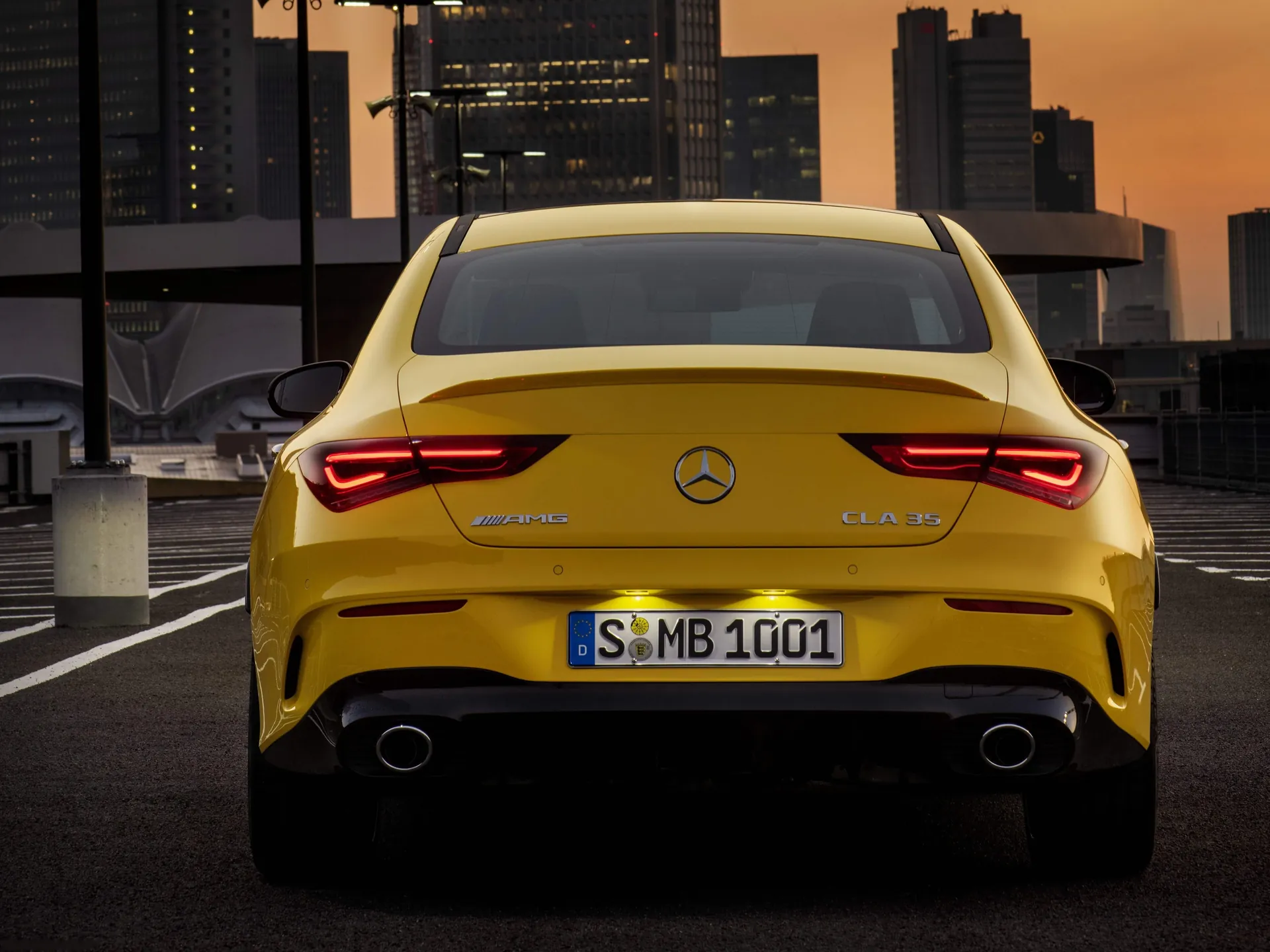 Mercedes-Benz CLA35 AMG 4Matic (2020) - Rear