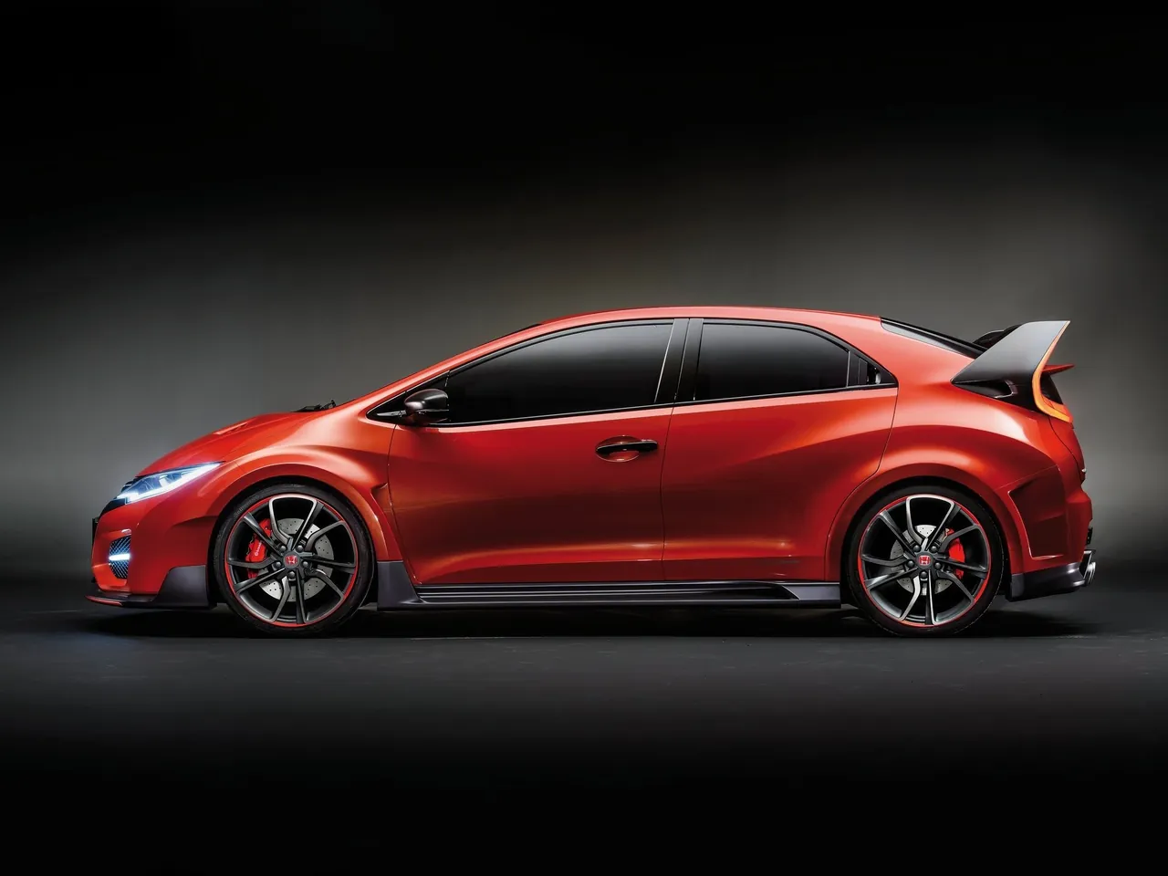 Honda Civic Type R Concept (2014) – boční profil