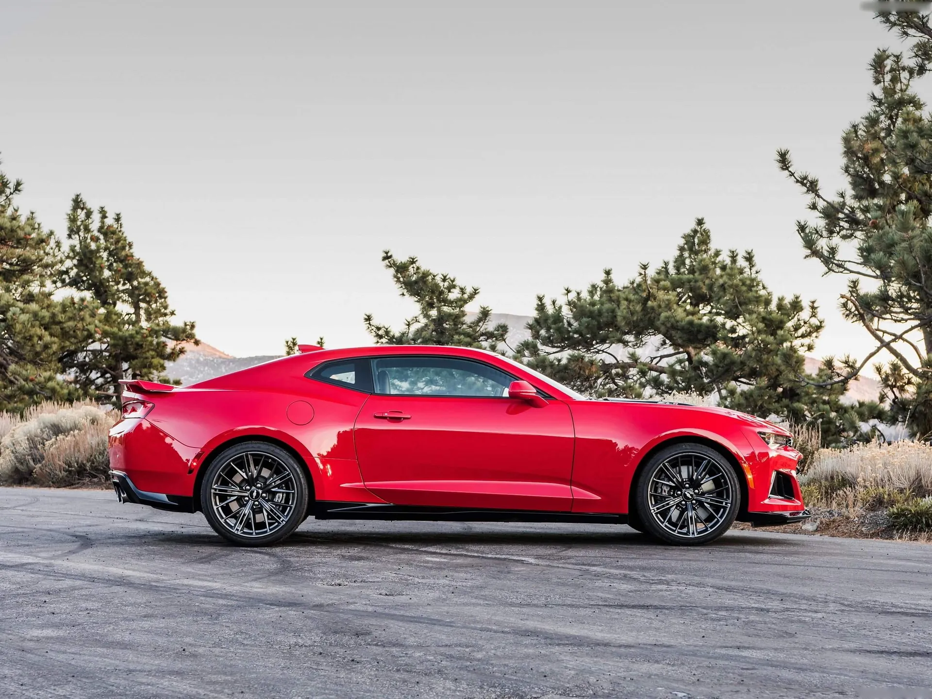Chevrolet Camaro ZL1 (2017) – boční profil