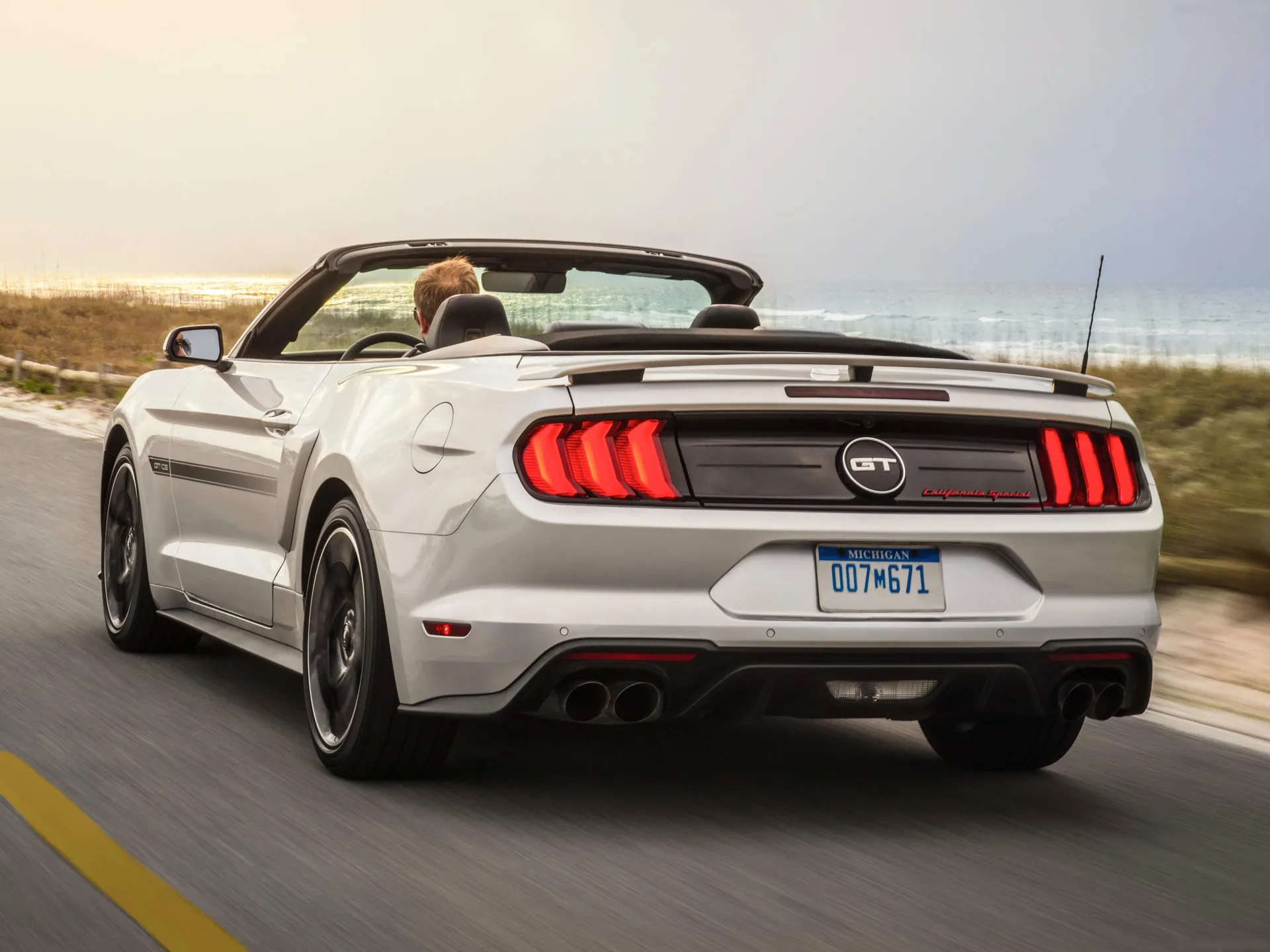 Ford Mustang GT California Special (2019) - Rear Three-Quarter