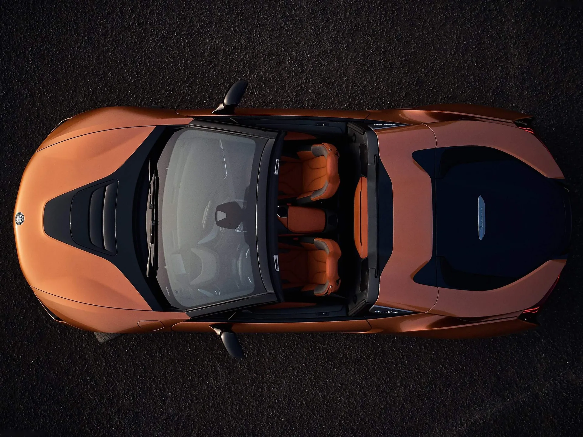 BMW i8 Roadster (2019) - Top view
