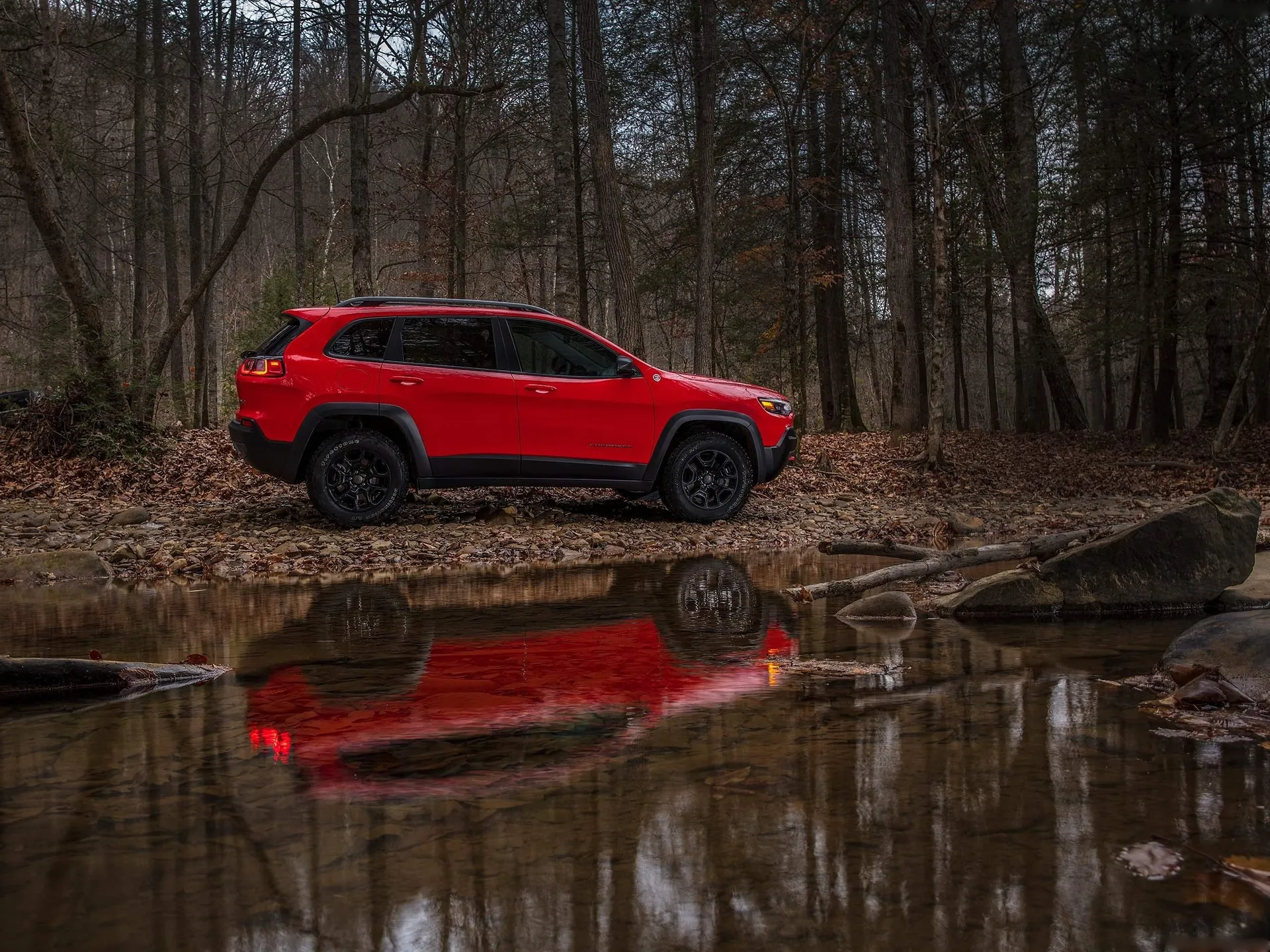 Jeep Cherokee (2019) – boční profil