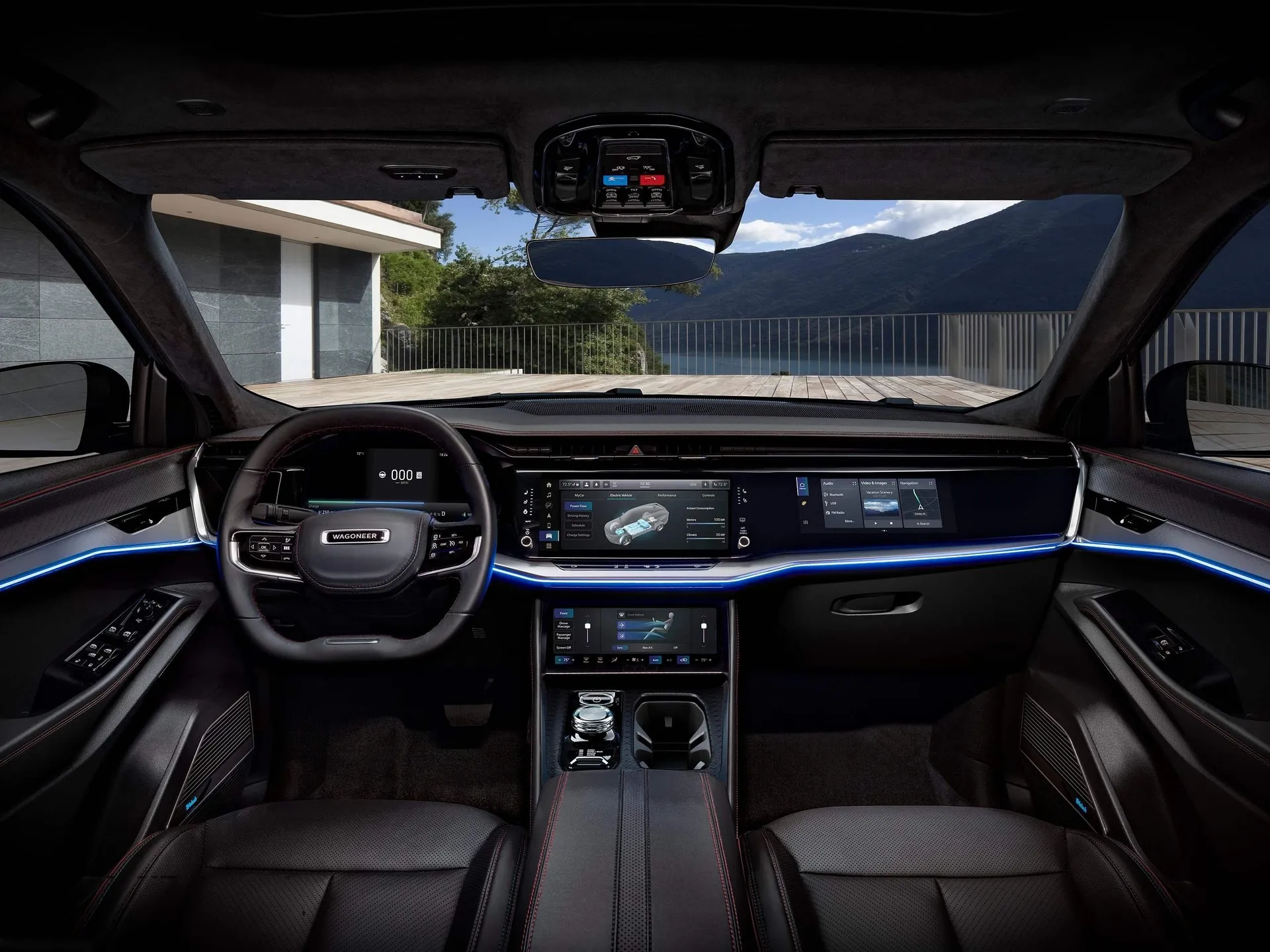 Jeep Wagoneer S (2024) – interiér
