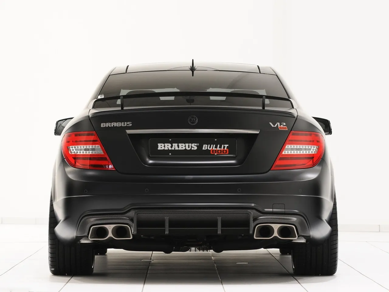 Brabus Bullit Coupe 800 (2012) – zezadu