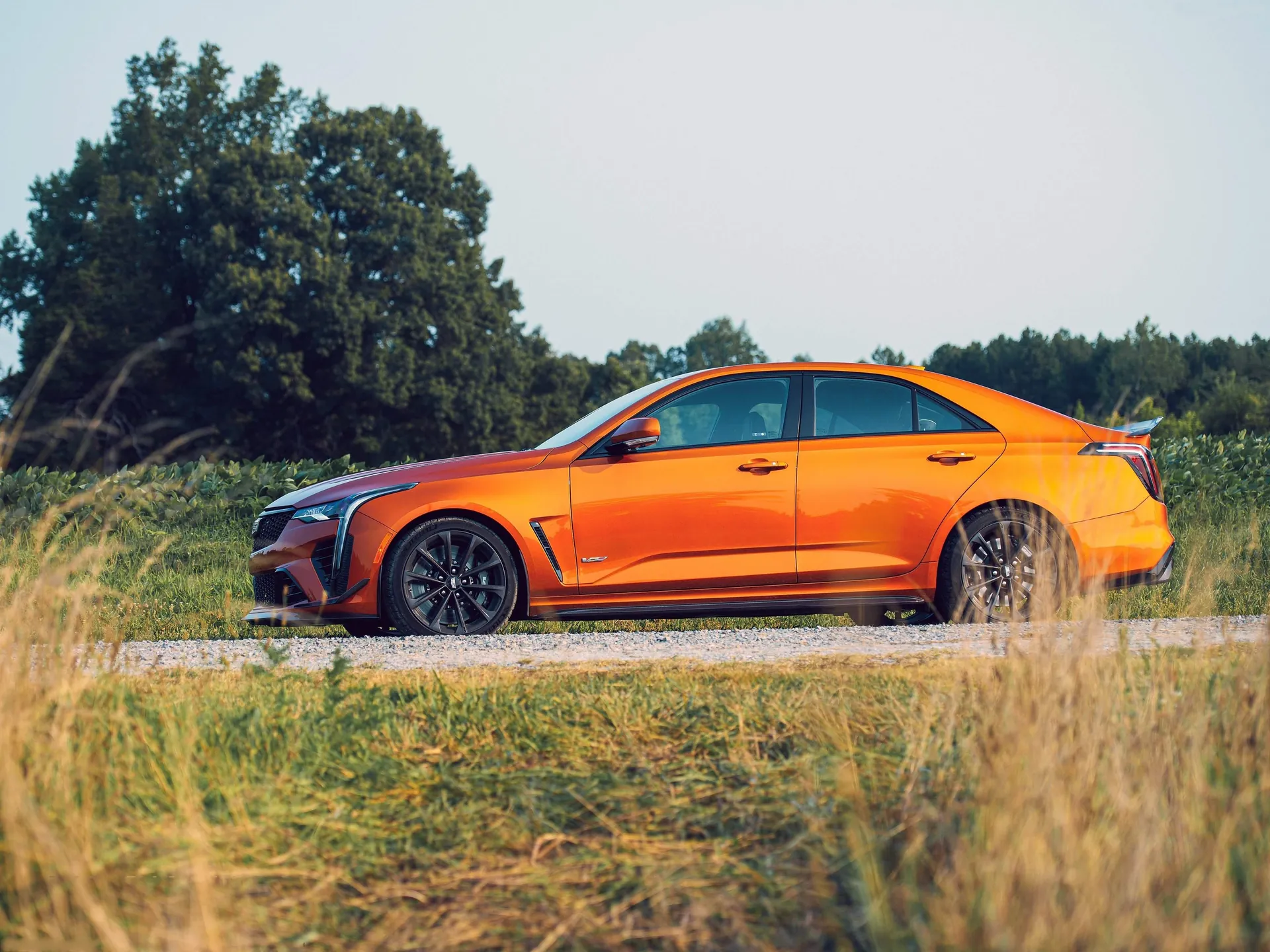 Cadillac CT4-V Blackwing (2022) – boční profil