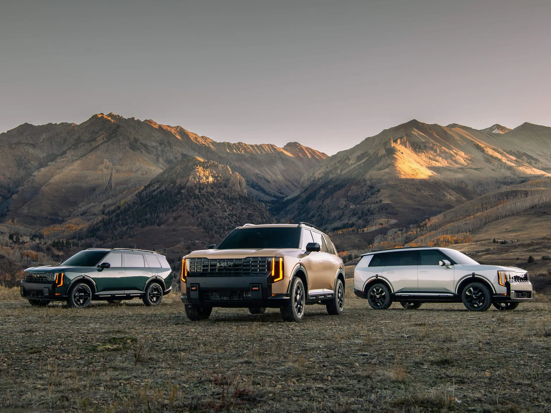 Kia Telluride (2027) – skupinový snímek