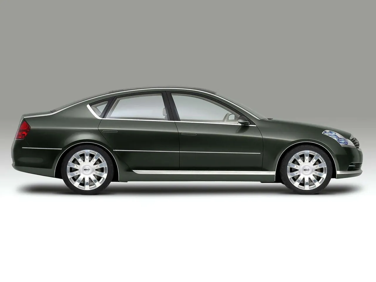 Nissan Fuga Concept (2003) – boční profil