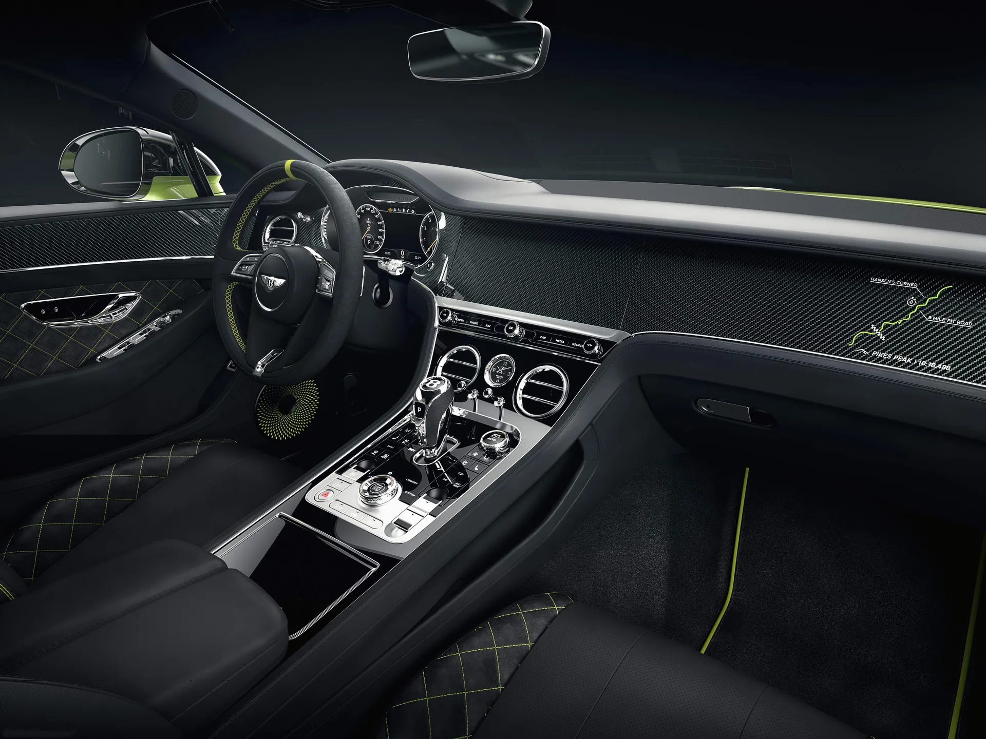 Bentley Continental GT Pikes Peak (2020) – interiér