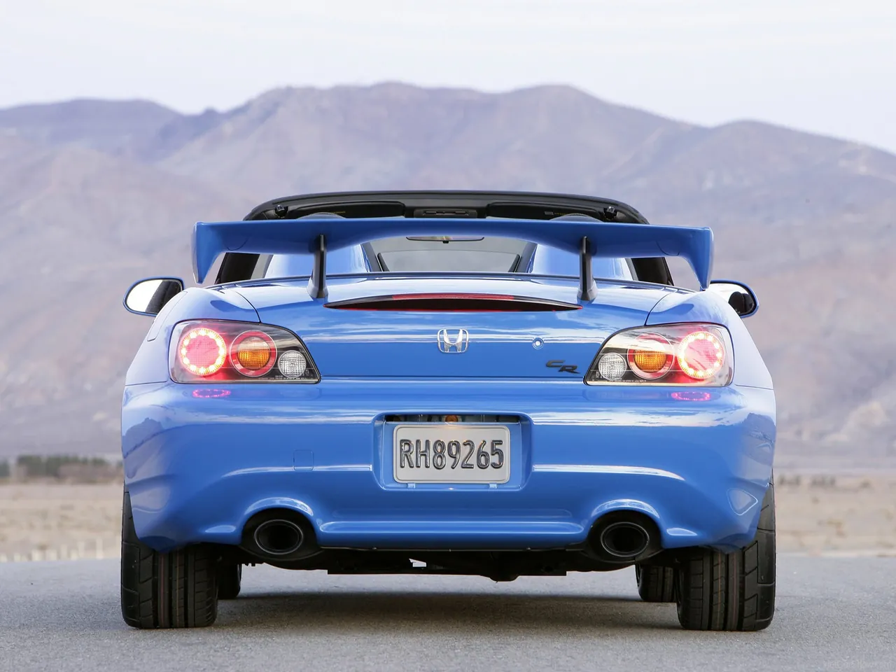 Honda S2000 CR Concept (2007) – zezadu