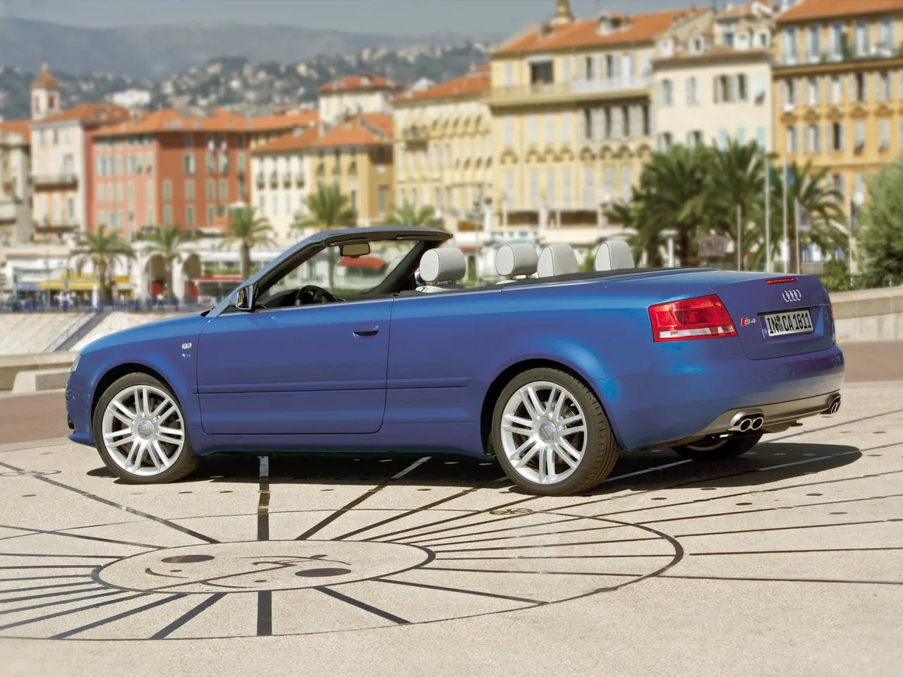 Audi S4 Cabriolet (2006) – zadní pohled