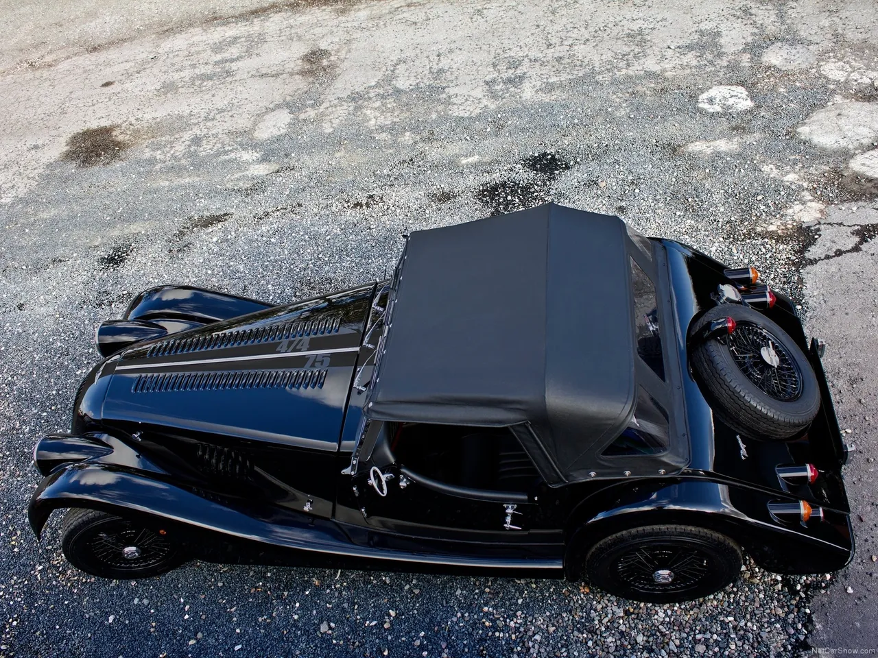 Morgan 4-4 75th Anniversary (2011) – boční profil