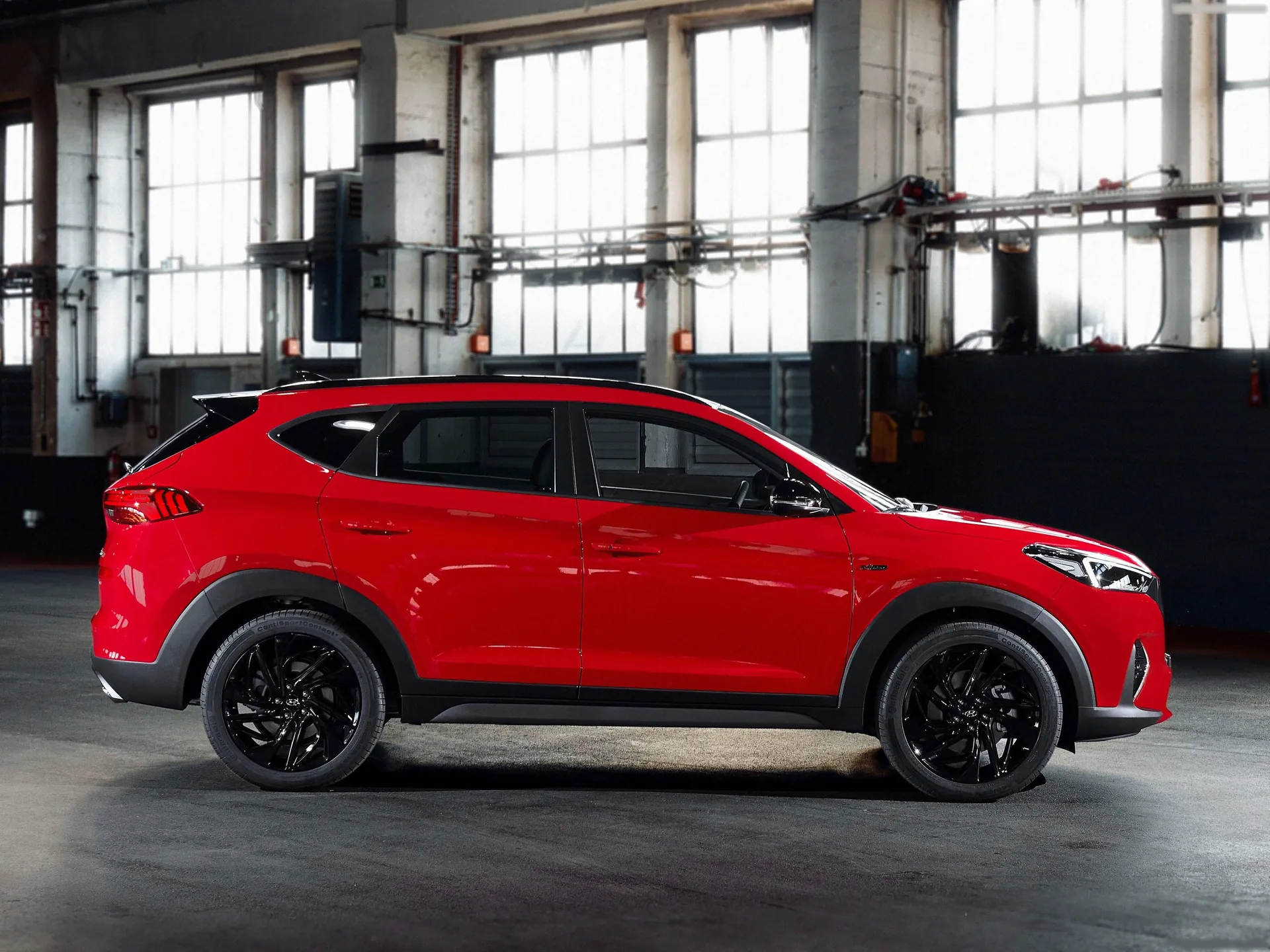 Hyundai Tucson N Line (2019) – boční profil
