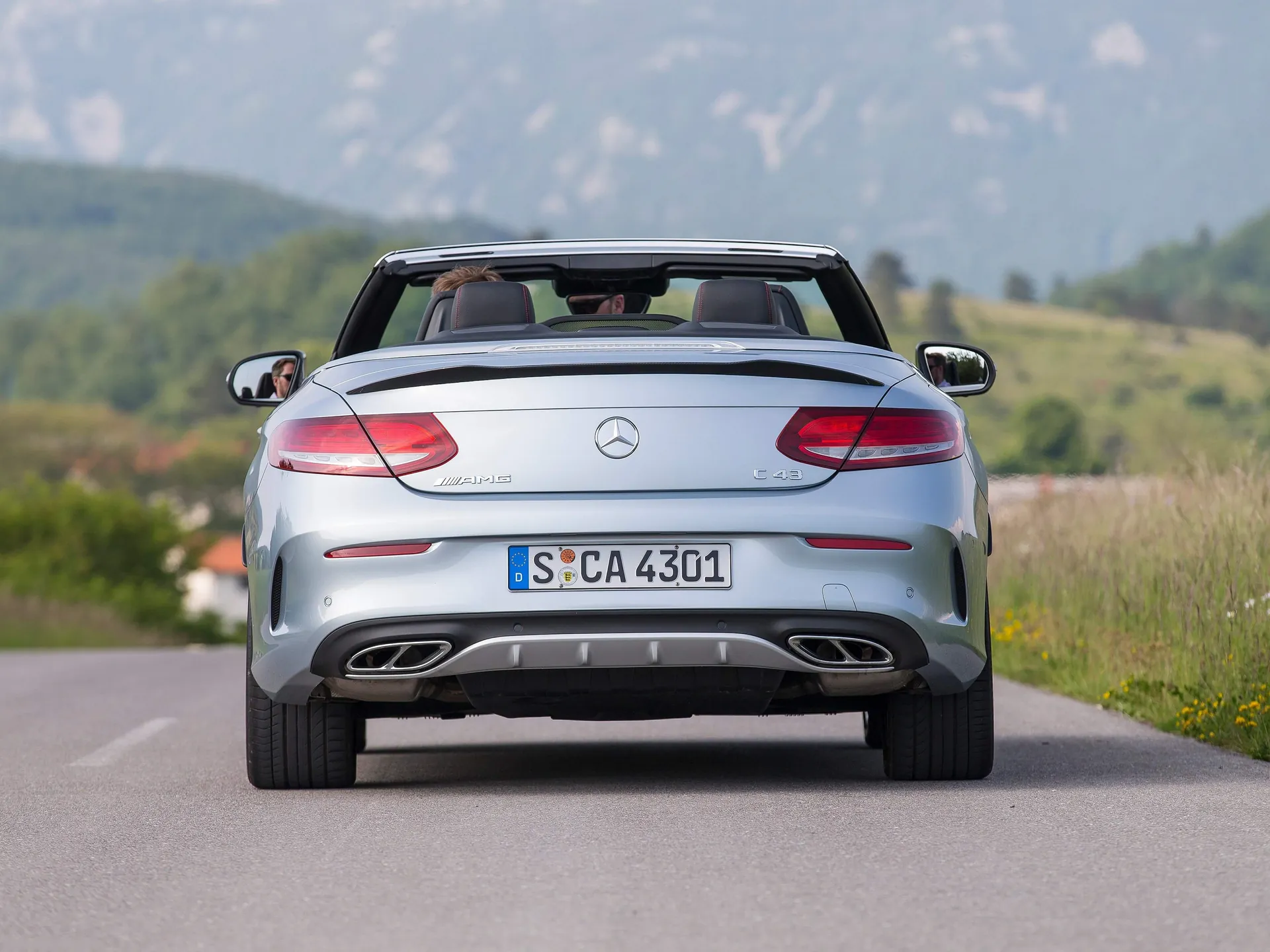Mercedes-Benz C43 AMG 4Matic Cabriolet (2017) – zezadu