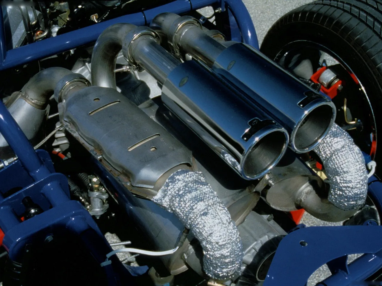 Rinspeed E-Go Rocket Concept (1998) – motorový prostor