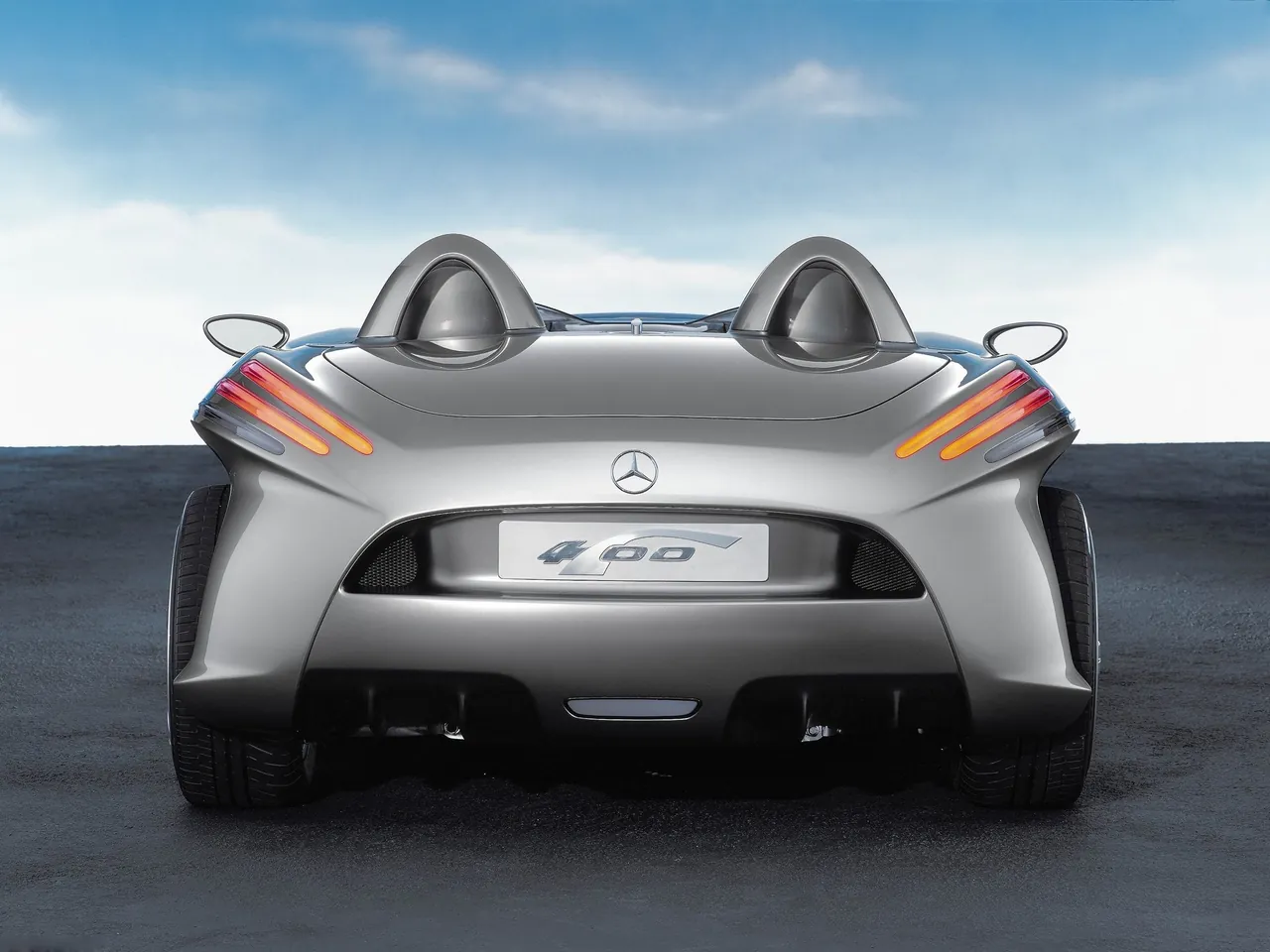 Mercedes-Benz F 400 Carving Concept (2001) - Rear
