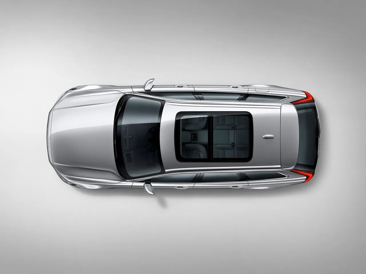 Volvo V90 Estate (2017) – pohled shora