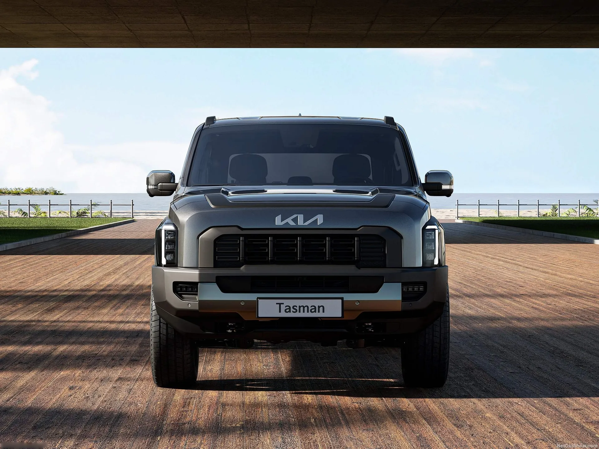 Kia Tasman (2026) – zepředu