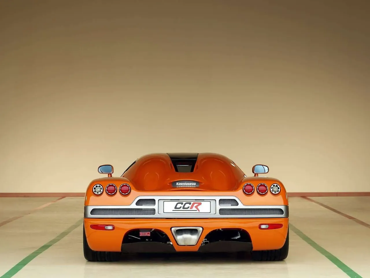 Koenigsegg CCR (2004) – zezadu