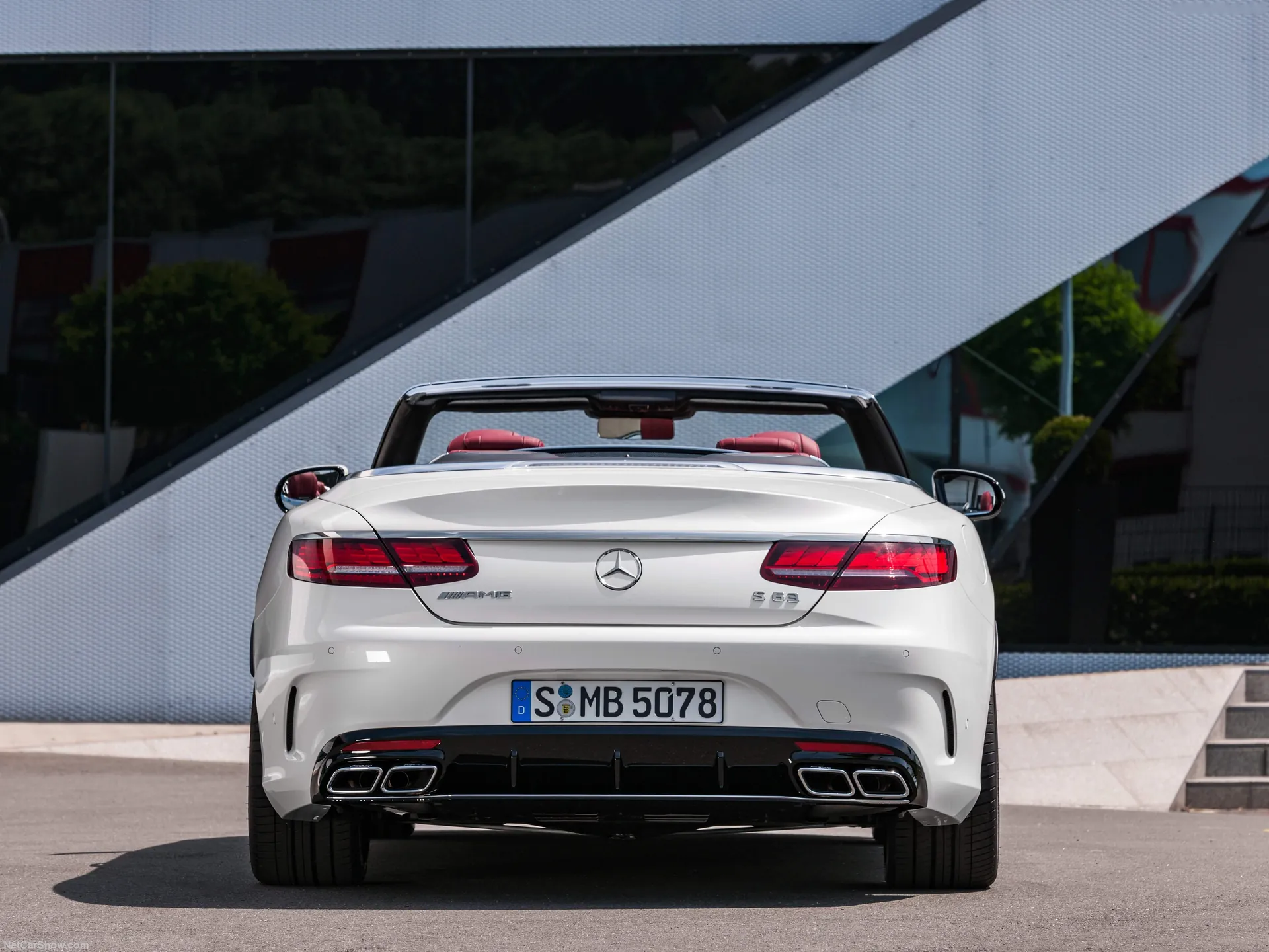 Mercedes-Benz S63 AMG Cabriolet (2018) – zezadu