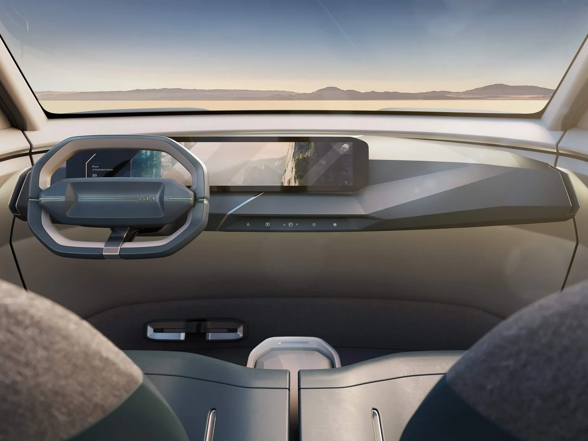 Kia EV5 Concept (2023) – interiér