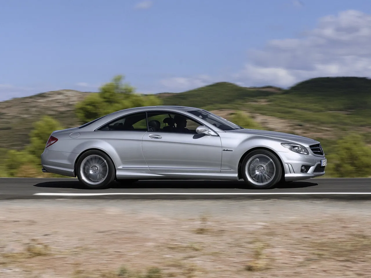 Mercedes-Benz CL 63 AMG (2007) - Side Profile