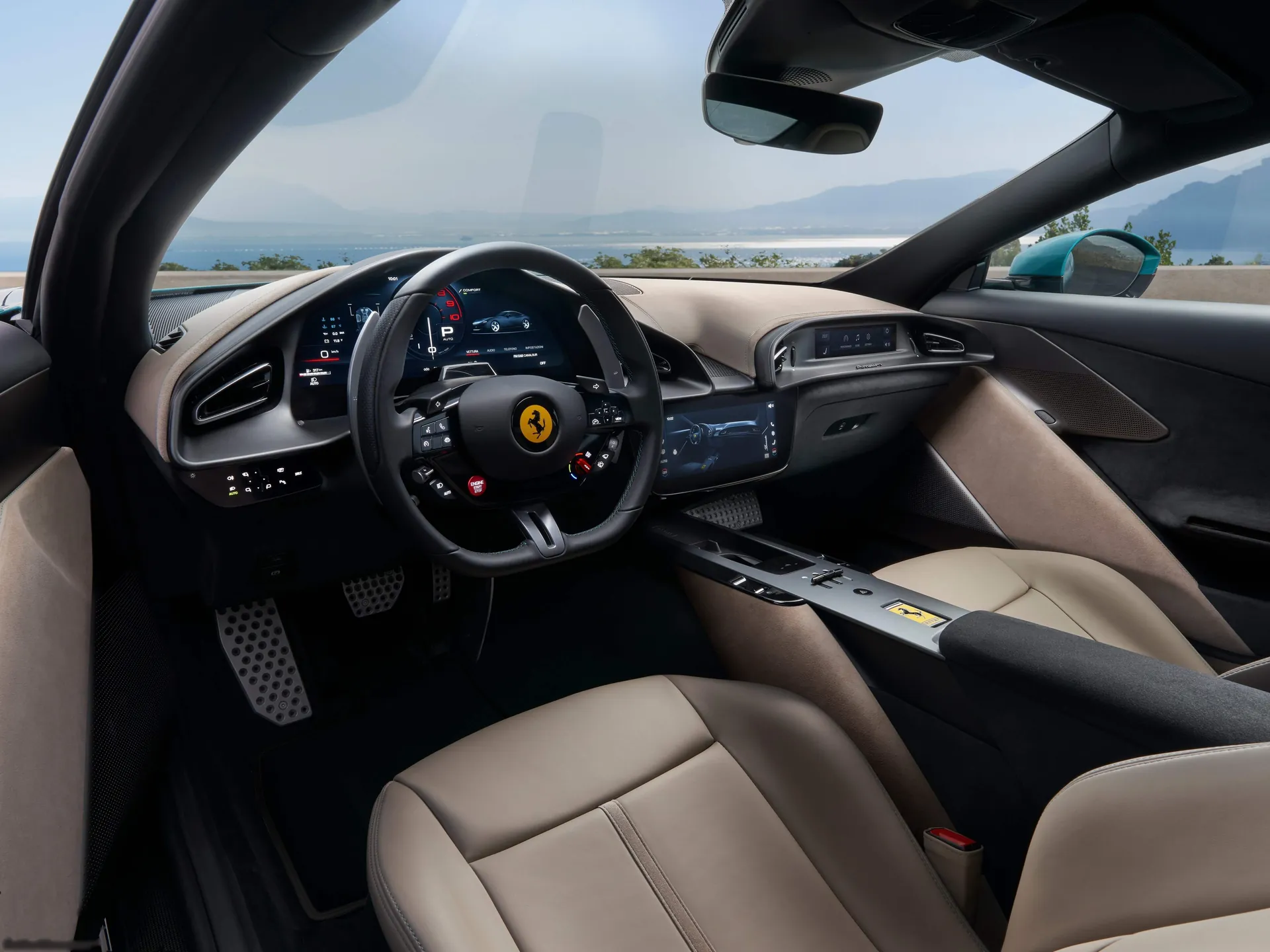 Ferrari Amalfi (2026) – interiér