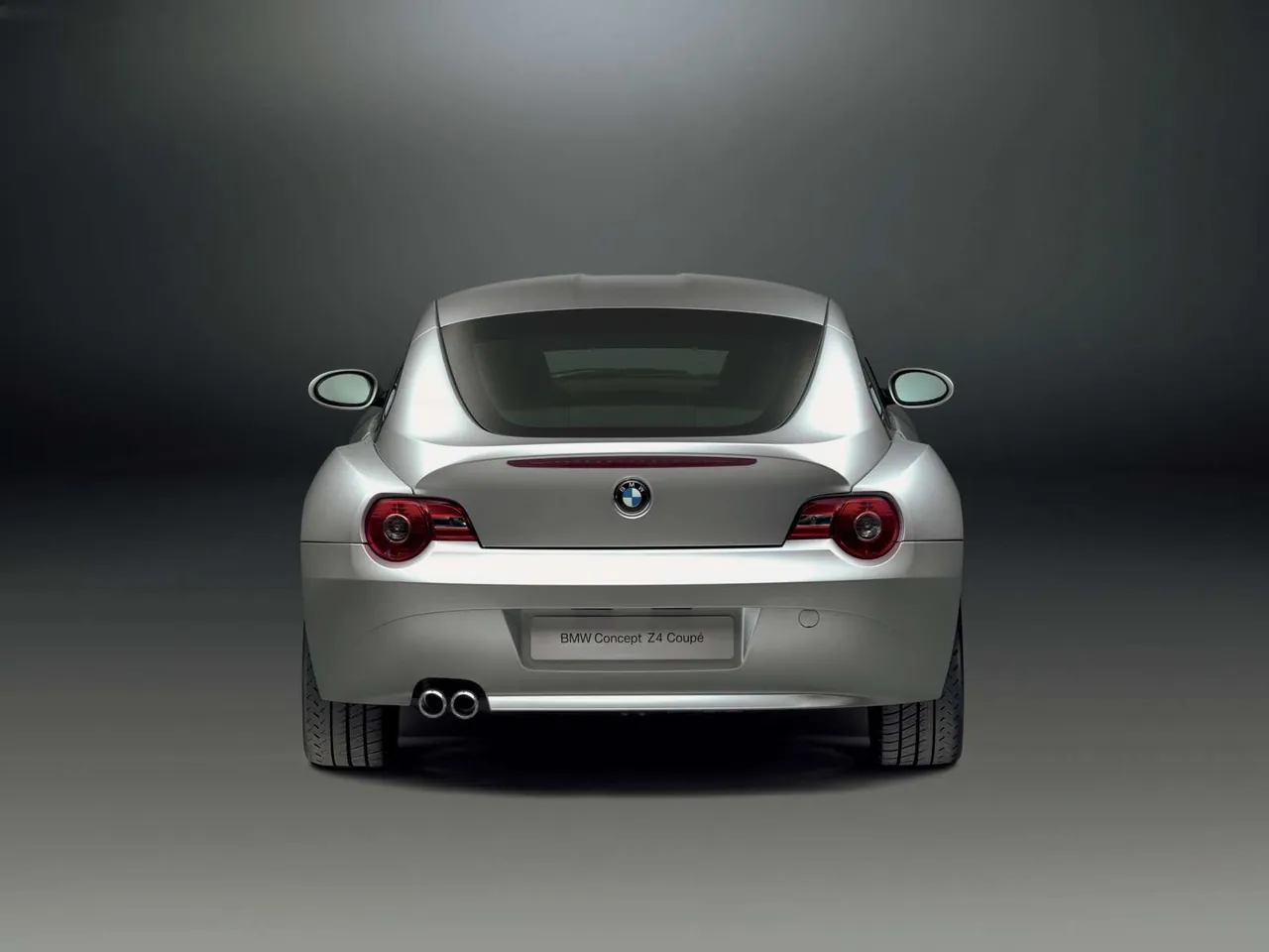 BMW Z4 Coupe Concept (2005) – zezadu